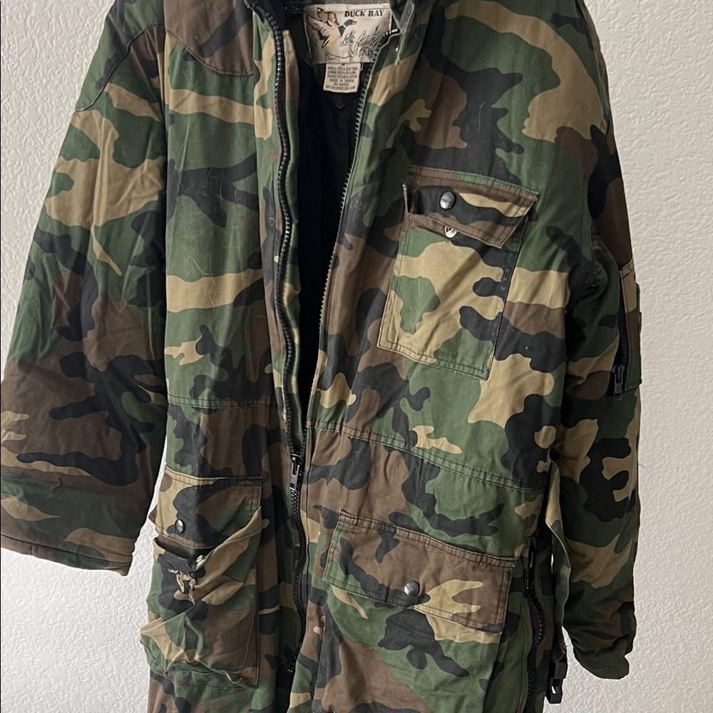 Duck Bag Camo Onesie Jumpsuit Coveralls - Picture 2 of 9